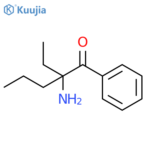 1-Pentanone,2-amino-2-ethyl-1-phenyl- structure