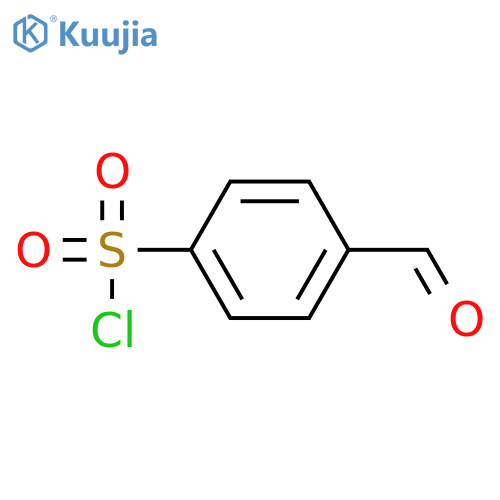 4-Formylbenzenesulfonyl Chloride structure
