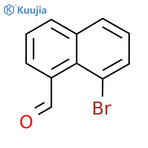 8-Bromo-1-naphthaldehyde structure