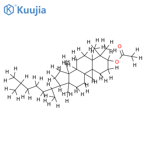 Cycloartanol-acetat structure