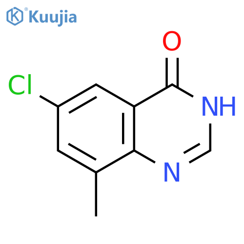 6-chloro-8-methyl-3,4-dihydroquinazolin-4-one structure