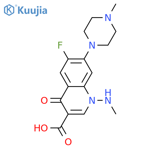 Amifloxacin structure