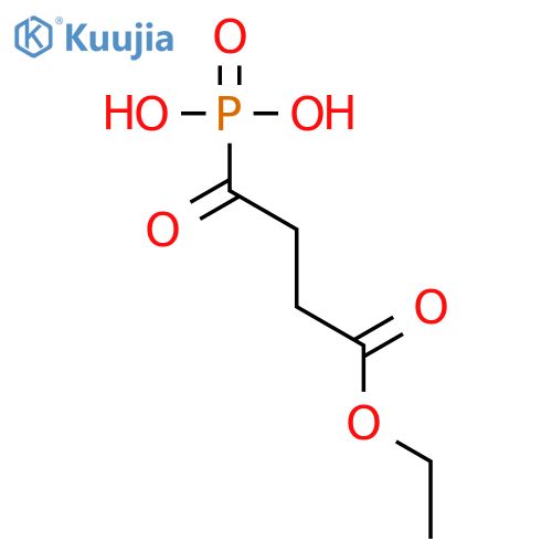 Butanoic acid, 4-oxo-4-phosphono-, 1-ethyl ester structure