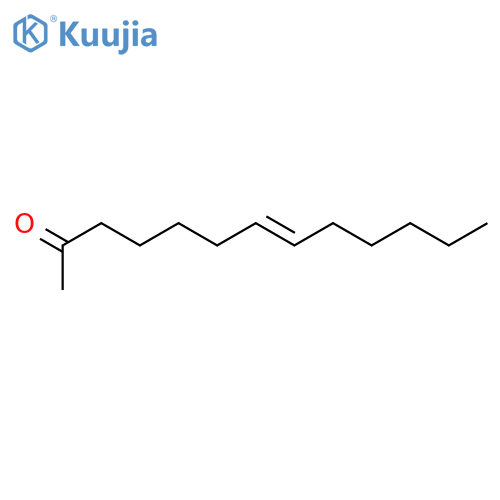7-TRIDECEN-2-ONE structure