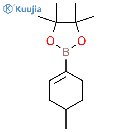 4,4,5,5-tetramethyl-2-(4-methylcyclohexen-1-yl)-1,3,2-dioxaborolane structure