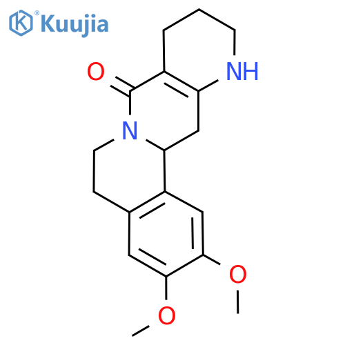 2,3-Dimethoxy-5,6,9,10,11,12,13,13a-octahydro-8H-isoquino[2,1-g][1,6]naphthyridin-8-one structure