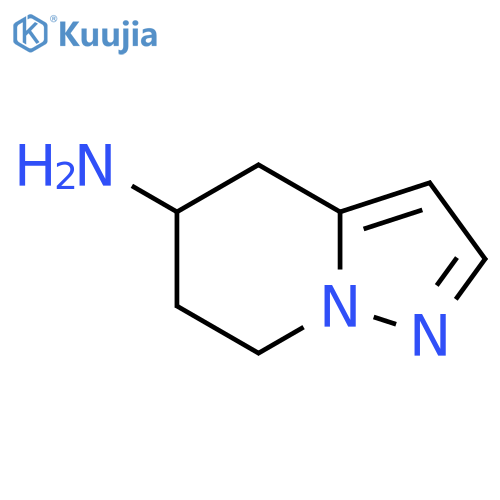 4,5,6,7-tetrahydropyrazolo[1,5-a]pyridin-5-amine structure