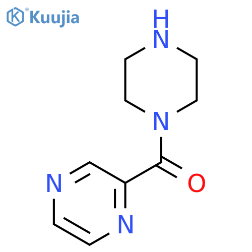 2-(Piperazine-1-carbonyl)pyrazine structure