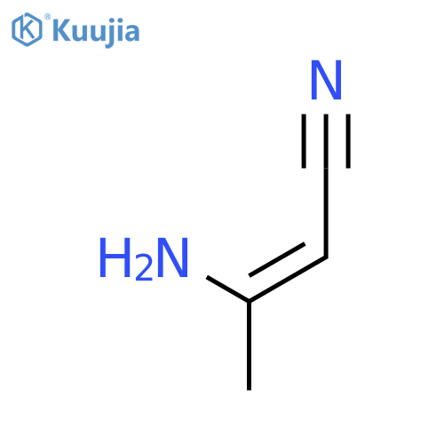(2Z)-3-Aminobut-2-enenitrile structure