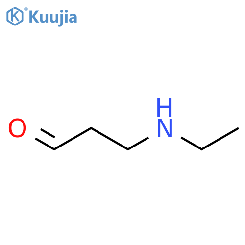 3-Ethylaminopropionaldehyde structure