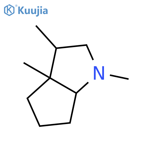 Cyclopenta[b]pyrrole, octahydro-1,3,3a-trimethyl- structure