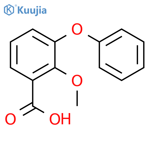 2-Methoxy-3-phenoxybenzoic acid structure