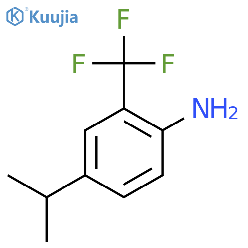 4-iso-Propyl-2-(trifluoromethyl)aniline structure