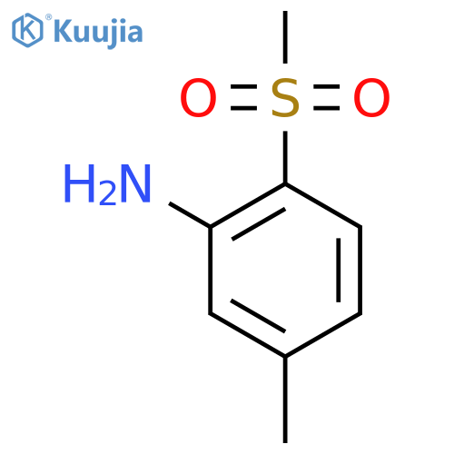 2-Methanesulfonyl-5-methylaniline structure