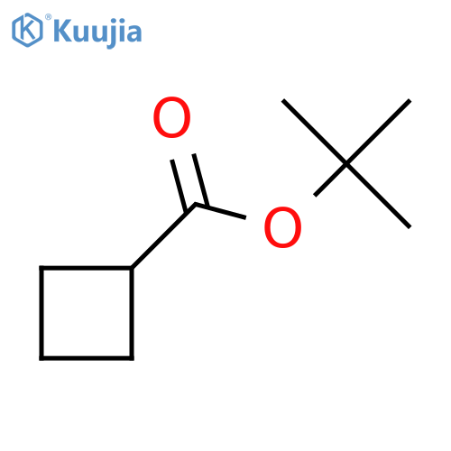 Tert-butyl cyclobutanecarboxylate structure