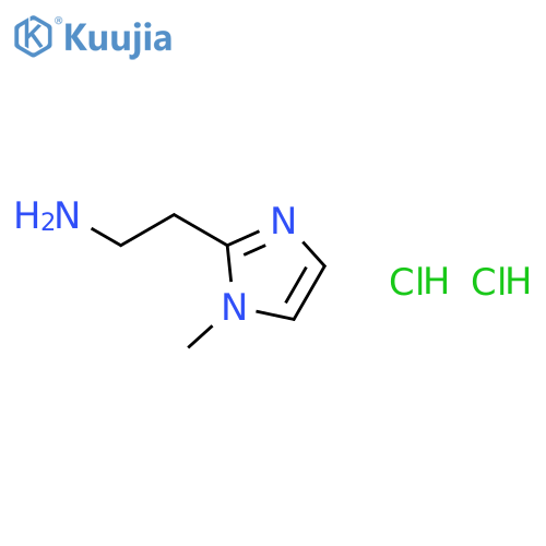 2-(1-methyl-1h-imidazol-2-yl)ethanamine Dihydrochloride structure