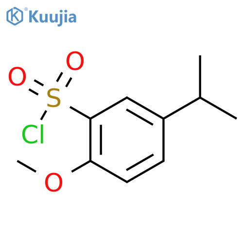 5-Isopropyl-2-methoxybenzene-1-sulfonyl chloride structure