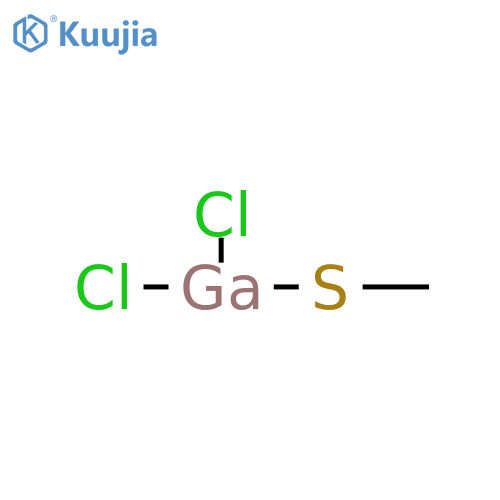 Gallium, dichloro(methanethiolato)- structure