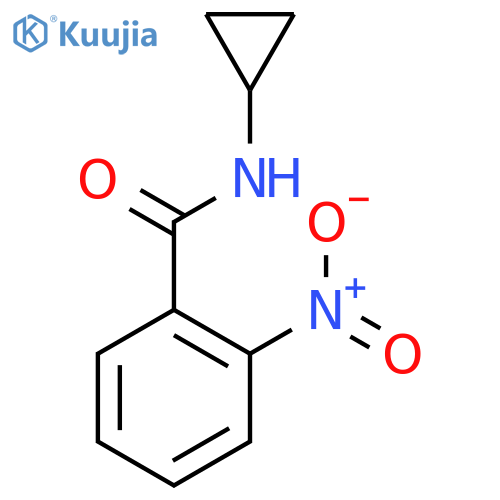 N-Cyclopropyl-2-nitrobenzamide structure
