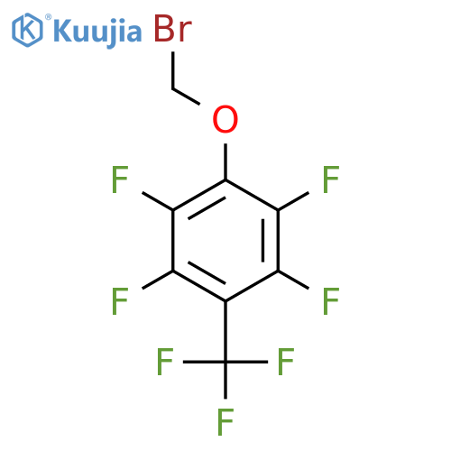 4-Bromomethoxy-2,3,5,6-tetrafluoro-benzotrifluoride structure