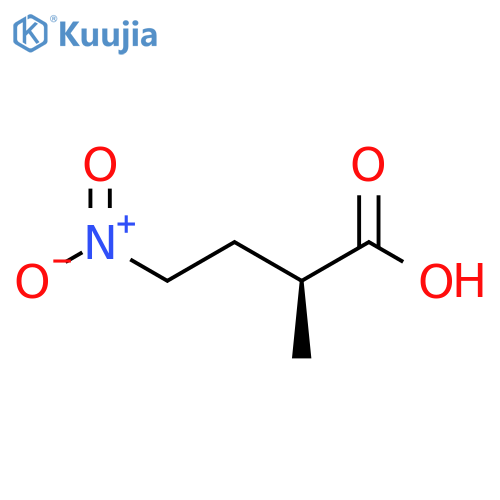 (2S)-2-Methyl-4-nitrobutanoic acid structure