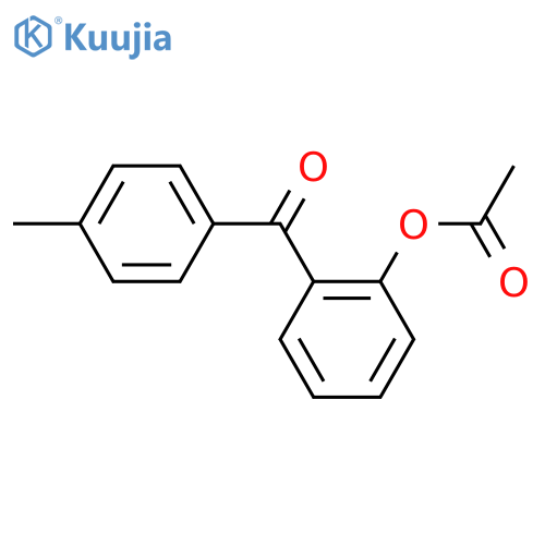[2-(4-methylbenzoyl)phenyl] Acetate structure