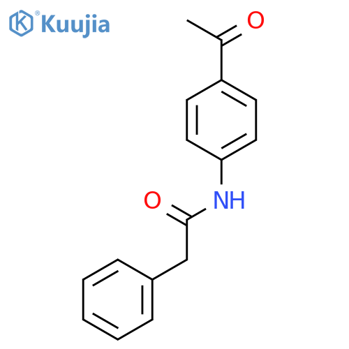 N-(4-Acetylphenyl)-2-phenylacetamide structure