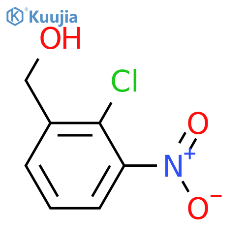 (2-Chloro-3-nitrophenyl)methanol structure