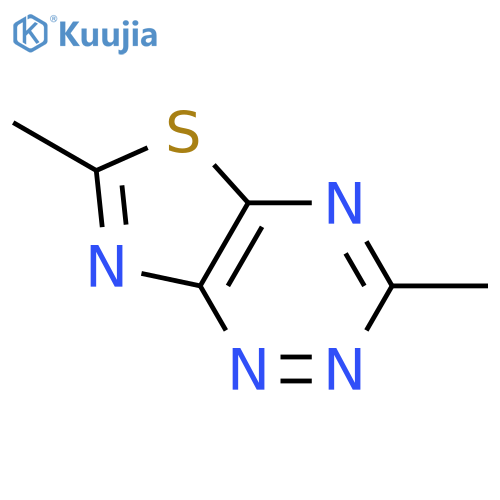 Thiazolo[5,4-e]-1,2,4-triazine, 3,6-dimethyl- structure