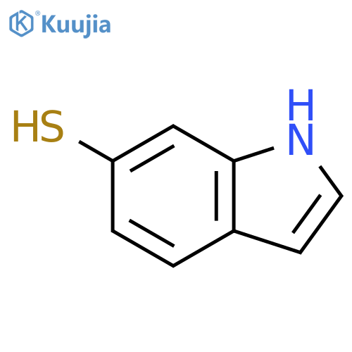 1H-indole-6-thiol structure