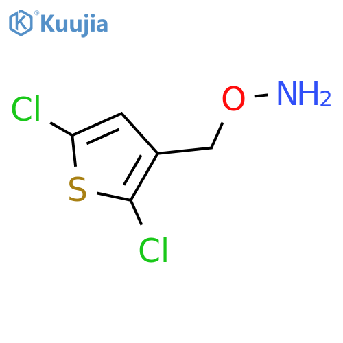 Hydroxylamine, O-[(2,5-dichloro-3-thienyl)methyl]- structure