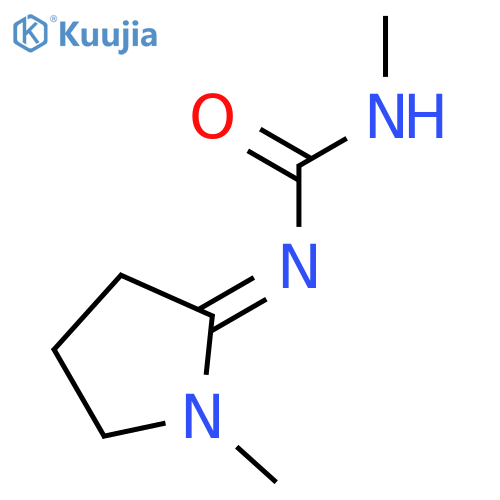 Urea, methyl(1-methyl-2-pyrrolidinylidene)- structure