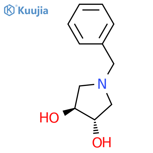 (3S,4S)-1-Benzylpyrrolidine-3,4-diol structure