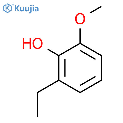 2-ethyl-6-methoxyphenol structure