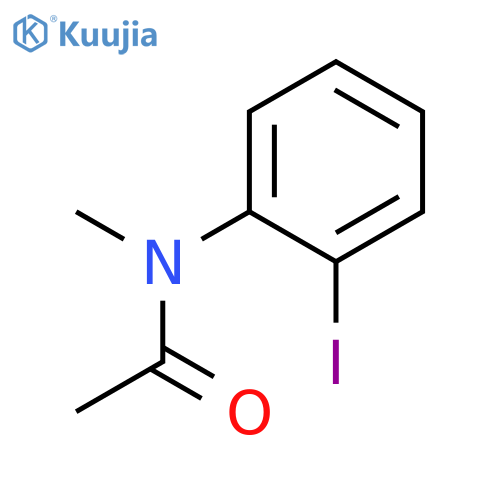 Acetamide, N-(2-iodophenyl)-N-methyl- structure