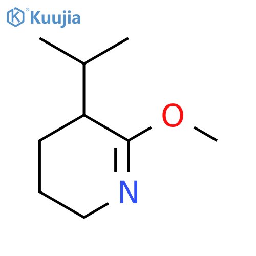 6-Methoxy-5-(propan-2-yl)-2,3,4,5-tetrahydropyridine structure