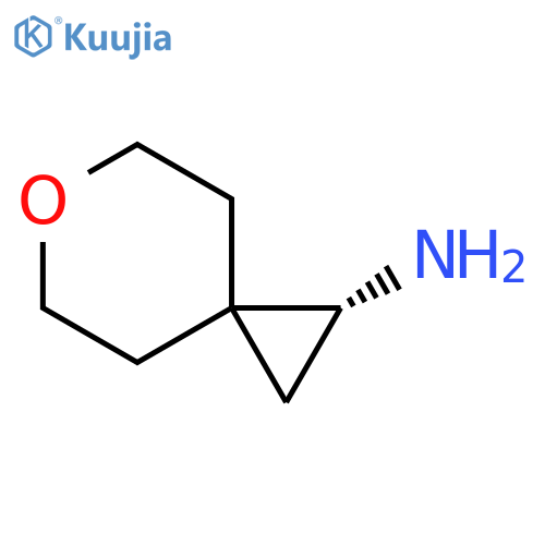 (1R)-6-oxaspiro[2.5]octan-1-amine structure