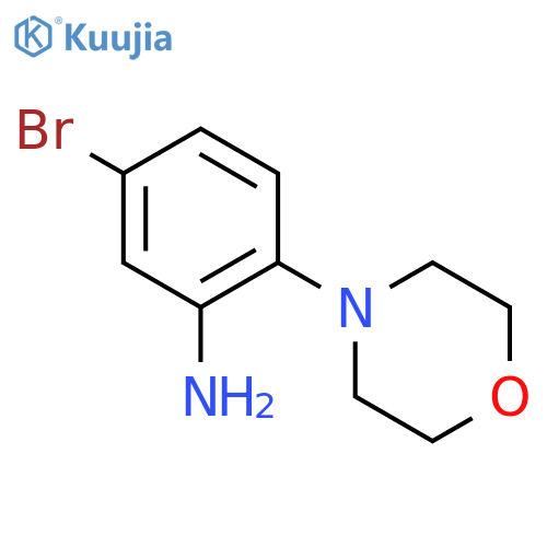 5-bromo-2-(morpholin-4-yl)aniline structure