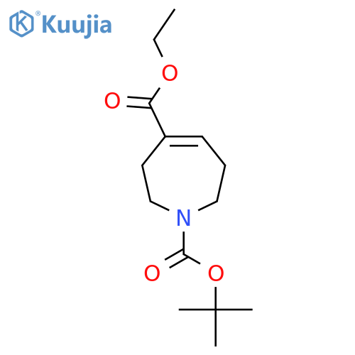 (E)-1-Tert-Butyl 4-Ethyl 2,3,6,7-Tetrahydroazepine-1,4-Dicarboxylate structure
