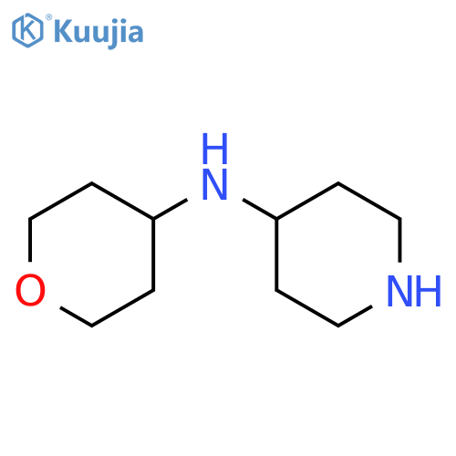 4-Piperidinamine, N-(tetrahydro-2H-pyran-4-yl)- structure
