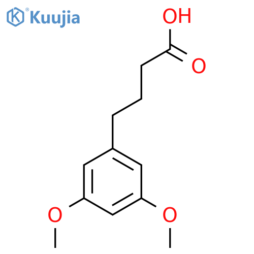 4-(3,5-Dimethoxyphenyl)butanoic acid structure