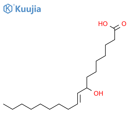 8-Hydroxy-9-octadecenoic acid structure