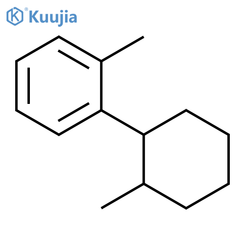 1-Methyl-2-(2-methylcyclohexyl)benzene structure