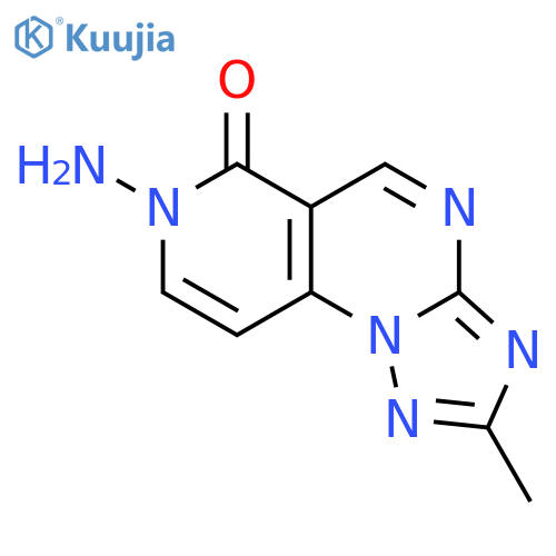 7-Amino-2-methylpyrido3,4-e1,2,4triazolo1,5-apyrimidin-6(7H)-one structure