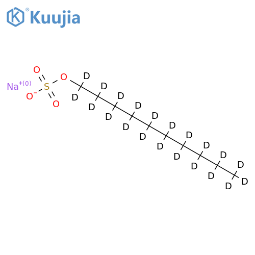 Sodium n-Decyl-d21 Sulfate structure