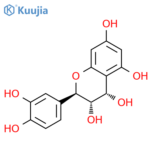 2H-1-Benzopyran-3,4,5,7-tetrol, 2-(3,4-dihydroxyphenyl)-3,4-dihydro-,(2R,3S,4S)- structure