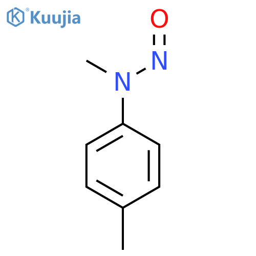 N,4-dimethyl-N-nitrosoaniline structure