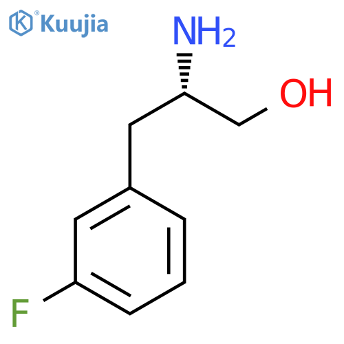 (S)-2-Amino-3-(3-fluorophenyl)propan-1-ol structure