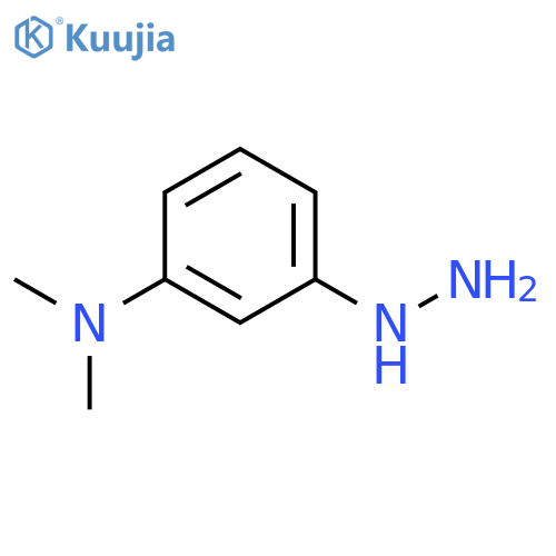 3-Hydrazinyl-N,N-dimethylaniline structure