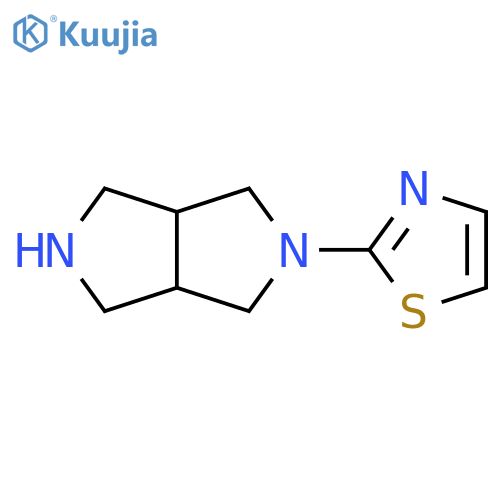 Pyrrolo[3,4-c]pyrrole, octahydro-2-(2-thiazolyl)- structure